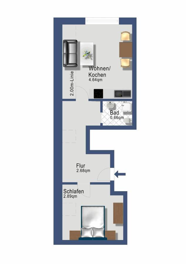 Schleiblick App 5 Apartment Rabenkirchen-Faulueck Luaran gambar